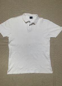 White Polo Tshirt - Classic Style