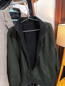 Olive Green bomber Jacket (Unisex)
