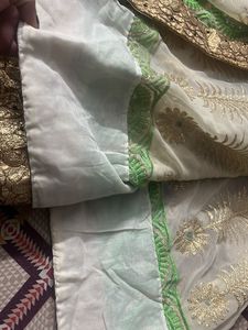 Elegant Embroidered Saree