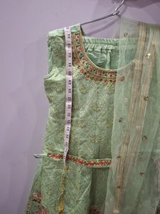 Kurts Set With Duppata And Sharara