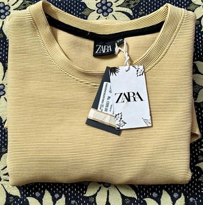 Zara The Most luxurious Ribbed Pullover Sweat shir