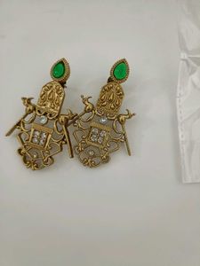 Pure Brass Earrings