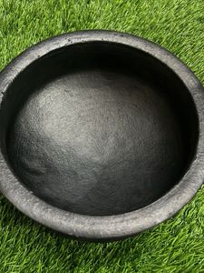 Handcrafted Black Mud Kadaai New