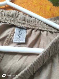 Casual Beige Pants