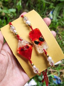 Kumkum Rakhi Only At Rs 100 Per Piece