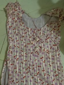Cherry Print Top
