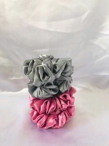 Satin Scrunchie Set