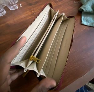 Miraggio Maroon Croc Wallet