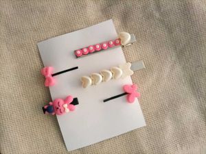 Korean Hair Clips Combo 💗🌷✨