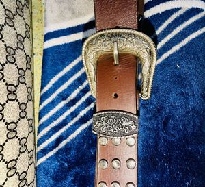 original pure leather sutted belts