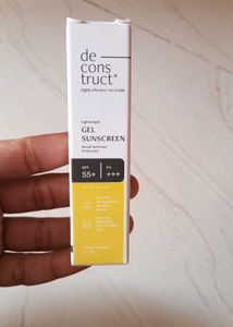 Decontruct Gel Sunscreen SPF55