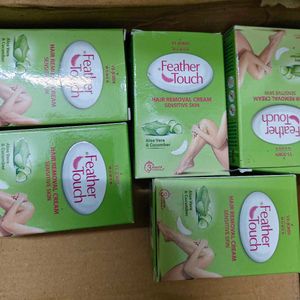 Feather Touch Hair Removal Cream pack of 5