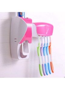 Toothpaste Dispenser & Brush Holder