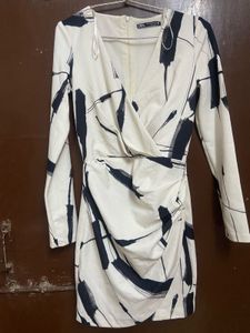 Black & White Dress Bodycon