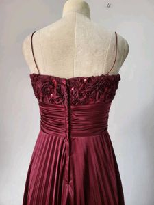 Elegant Maroon Gown