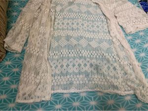 Order Now🩷 Lace Open Front Cardigan