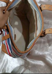 Coach Hampton Stripe Tote