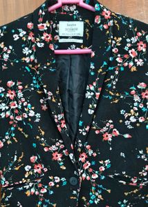 Floral Print Blazer