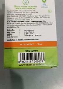 Mamaearth Vitamin C Daily Glow Face Serum
