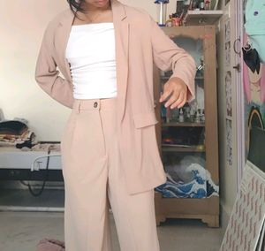beige suit set