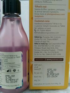 Plum Body Mist Combo