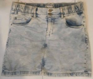 Denim Mini Skirt
