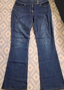 Benetton Flare Leg Denim Jeans