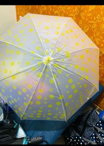 Lilac Polka Dot Umbrella New With Tag
