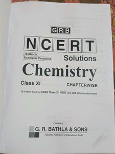 NCERT Chemistry class XI Solutions With JEE &amp; NEE