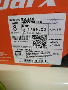 Sparx Blue Sport Shoes new with tag