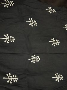 Black Printed Top