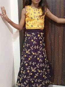 For 5 To 6 Year Girl Lehnga