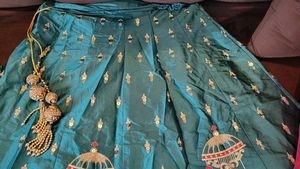 Beautiful &amp; Heavy wedding wear in Silk Girlish Leh