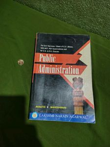 Public Administration Book - Exam Prep!