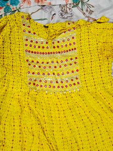 Yellow Kurta Set