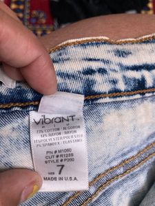 Branded Full Ripped Jeans For Woman