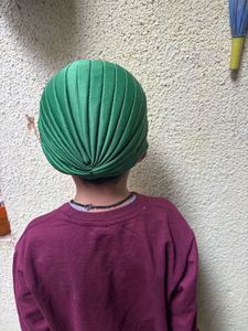 Green Kids Turban