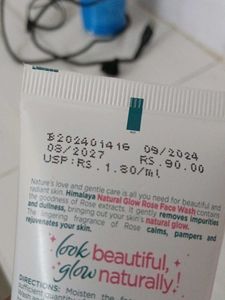 Himalaya Natural Glow Face Wash