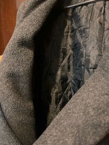 Grey Premium Blazer Style Coat