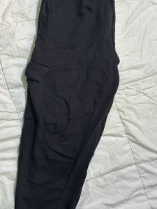 Black Cargo Sweatpants