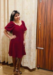 RED VELVET DRESS Only worn Once