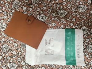 Daily Objects Tan Passport Cover Wallet