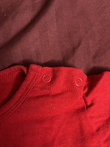 Benetton Baby Red Graphic Tee