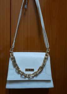 White Sling Bag