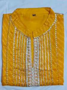 Yellow Kurta