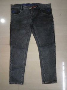 Stylish Grey Denim Jeans