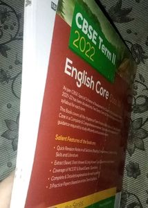 Arihant English Core Cbse Term 2 ( S. P)