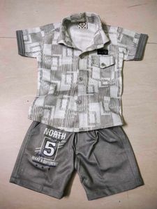 Boys Shirt & Shorts Set