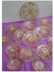 Glass Dinner Set