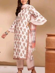 White kurta set🕊️🌺✨